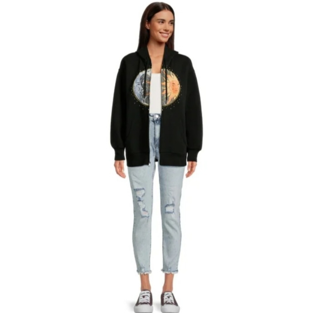 Sun moon hoodie - Picture 2 of 6